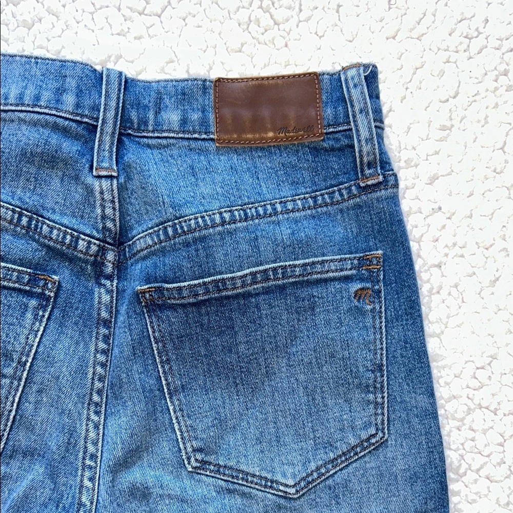 Madewell Straight Leg Jeans in Classic Blue - Picture 10 of 13